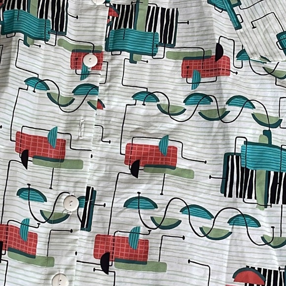 Raymond Chapman contemporary couture flared dress Palm Springs style - Picture 10 of 15